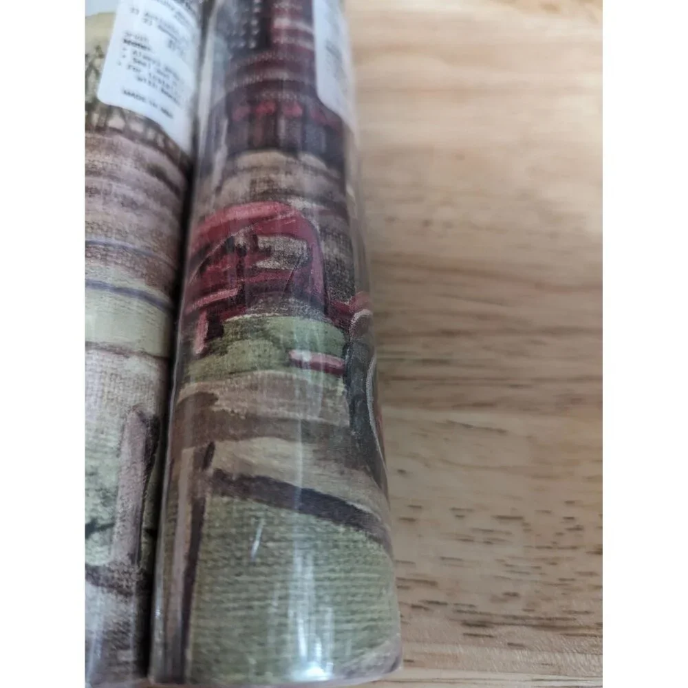 Lot 2 York Borders‎ Prepasted Decorative Borders 5 yards RD7496B Americana farm